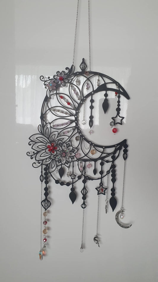 wall hanging decoration moon shaped