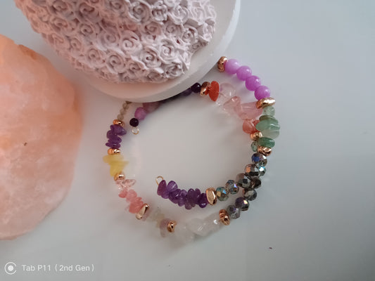 Gemstone bracelet