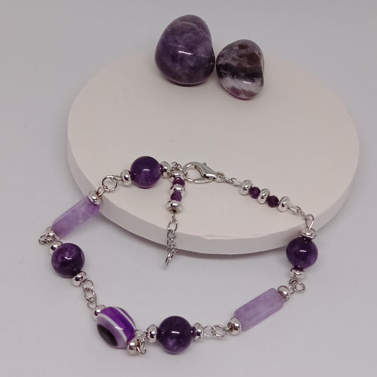 Amethyst bracelet