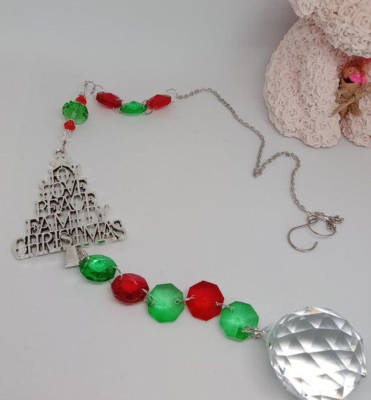 Christmas decoration suncatcher