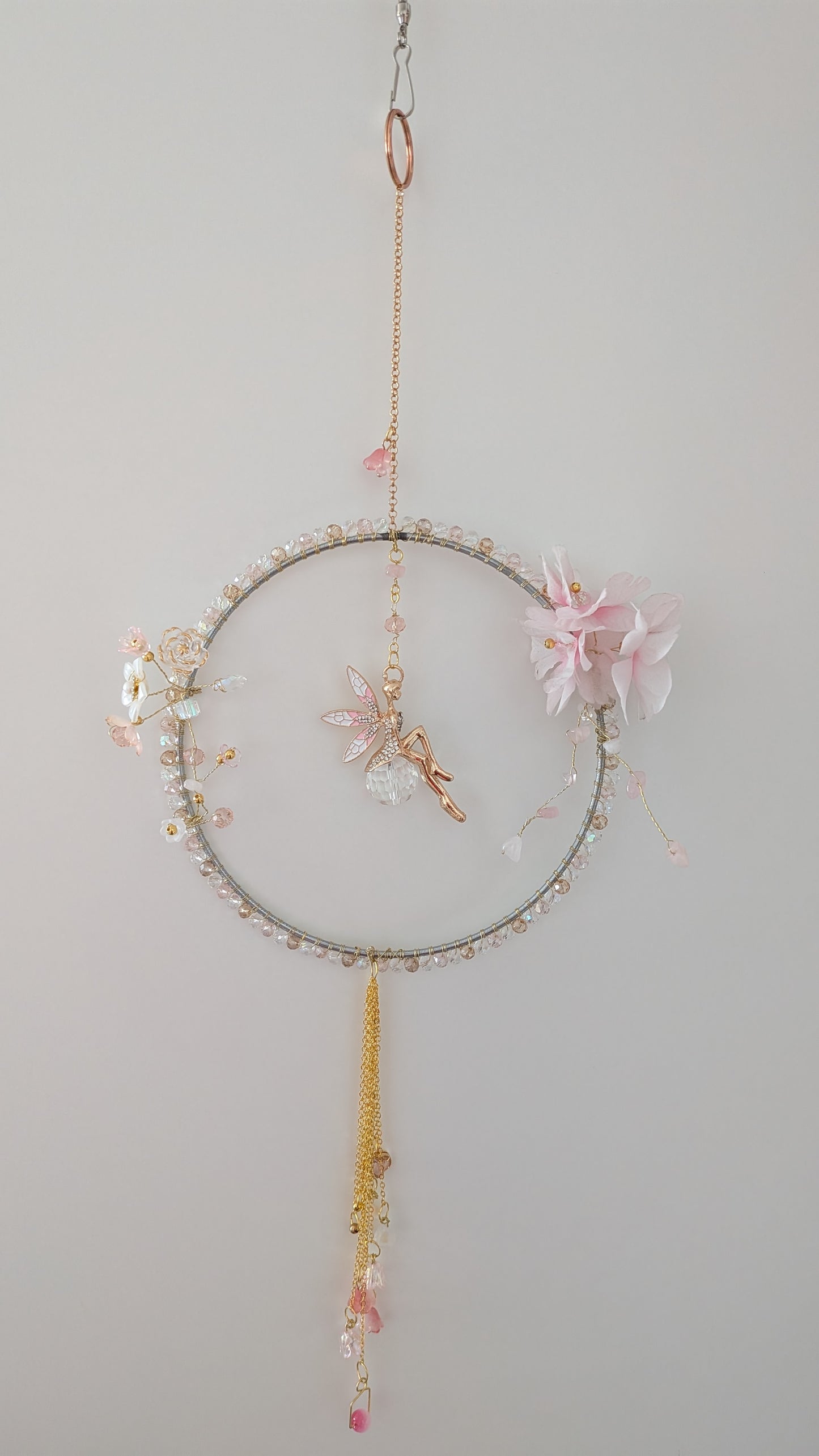 Pink Fairy suncatcher
