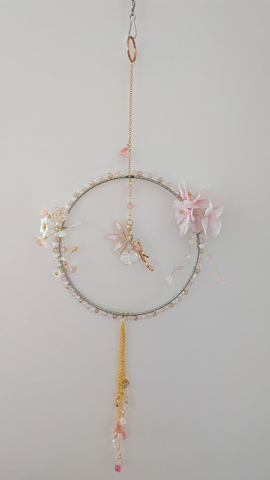 Pink Fairy suncatcher