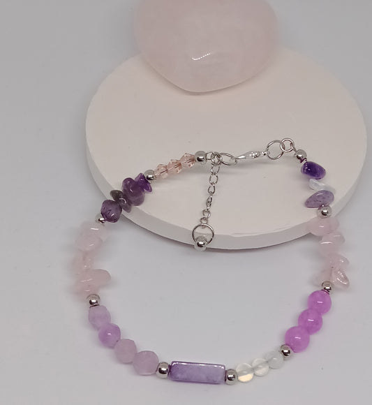 Amethyst bracelet