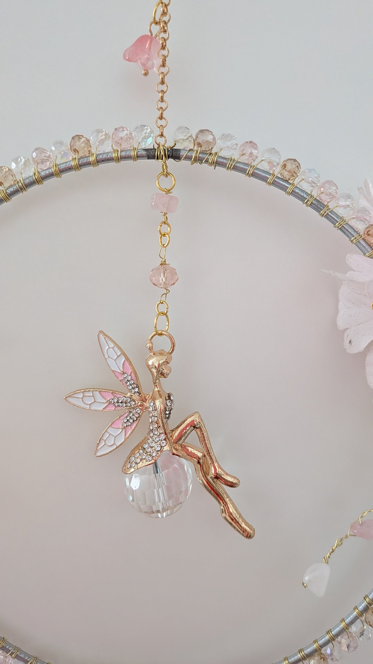 Pink Fairy suncatcher