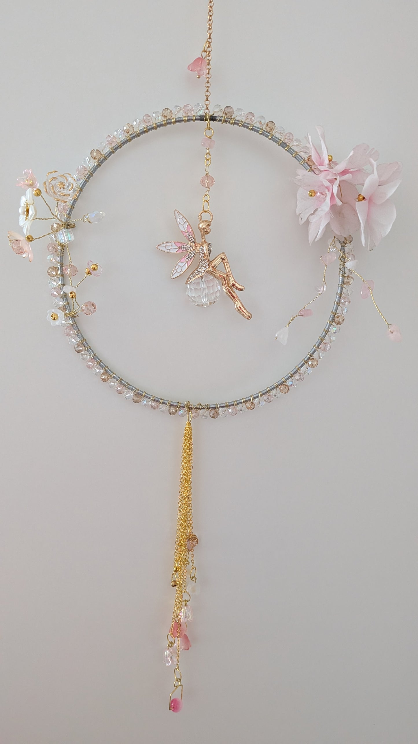 Pink Fairy suncatcher